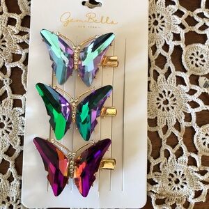 GemBella Butterfly Hair Clips- $30 or $25 w/offer